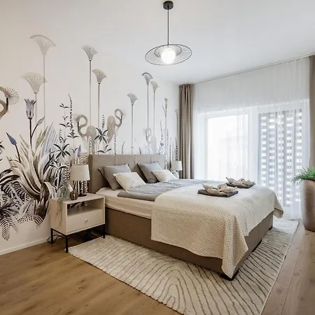 Apartment Elegant Premium With Parking Budapest